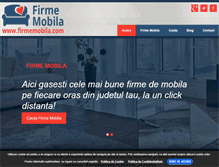 Tablet Screenshot of firmemobila.com